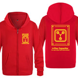Back to the Future Costume Zip Sweater Back to the Future