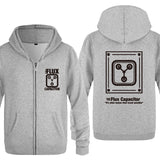 Back to the Future Costume Zip Sweater Back to the Future