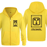 Back to the Future Costume Zip Sweater Back to the Future