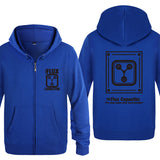 Back to the Future Costume Zip Sweater Back to the Future