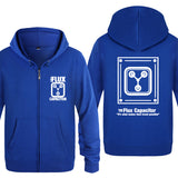 Back to the Future Costume Zip Sweater Back to the Future
