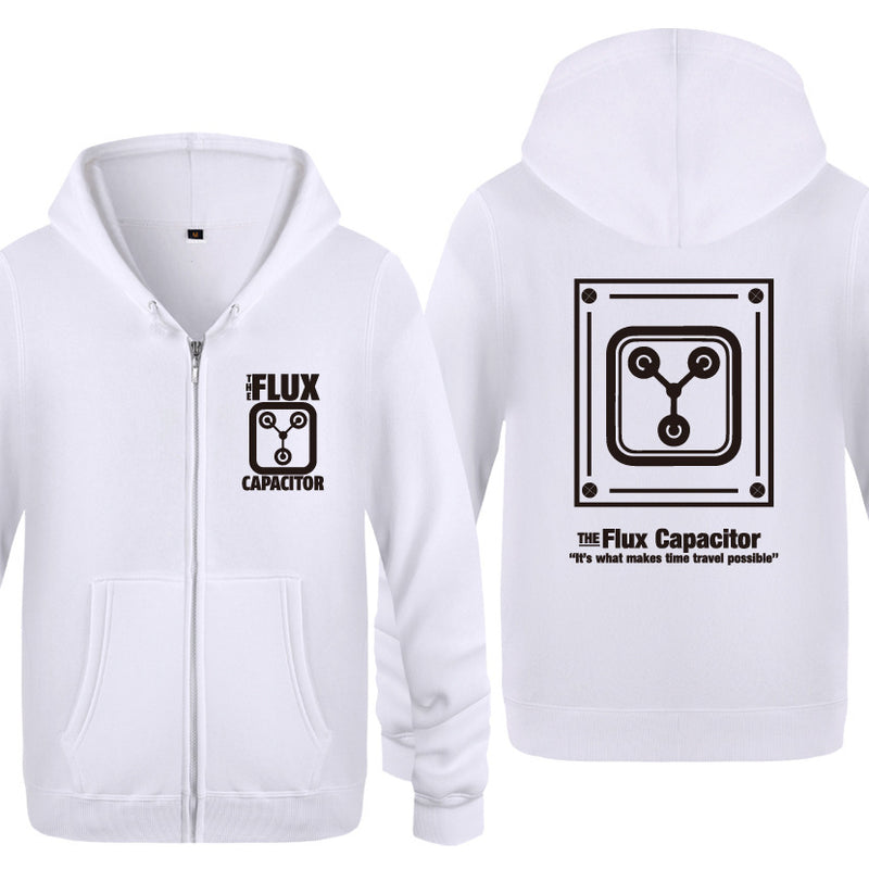 Back to the Future Costume Zip Sweater Back to the Future