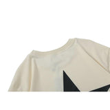 Fog T Shirt Double Line High Street FivePointed Star Short Sleeve Tshirt for Men and Women Fear Of God