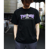 Thrasher T Shirt Summer Flame Skateboard Villain Hip Hop Printed Loose T-shirt