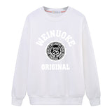 Diana Harvard Sweatshirt Baggy Coat Long Sleeve Top