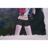 Charlie Luciano T Shirt Dark Fairy Tale Series Clown Girl Pure Cotton Loose Couple Outfit