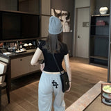 CHH Chrome Heart CHH Spring/Summer Women's Elastic Wide Leg Leisure Sweatpants