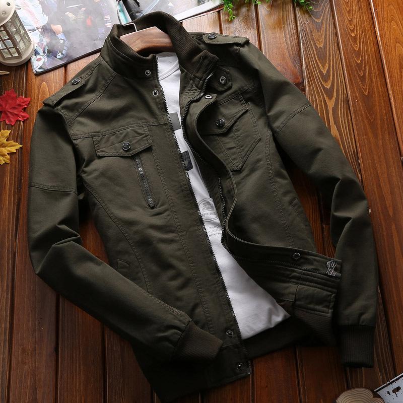 Tactics Style Men Outdoor Windproof Coat Men Casual Jacket Military Suit Flight Jacket Military Jacket