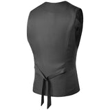 Tuxedo Vests Men Suit Vest Spring Chest Color Matching Men's Gentleman Suit