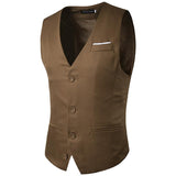 Tuxedo Vests Men Suit Vest Spring Chest Color Matching Men's Gentleman Suit