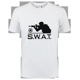 Tactics Style T Shirt for Men Cotton Tactical T-shirt Printed Casual T-shirt