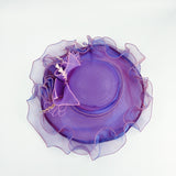 Kentucky Derby Hats Voile Gauze Cap Sun Hat