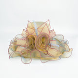 Kentucky Derby Hats Voile Gauze Cap Sun Hat