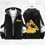 Tom and Jerry Hoodie Men and Women Couple Autumn Personality Casual Jacket Coat