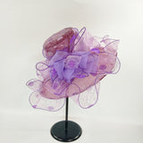 Kentucky Derby Hats Mesh Cap Wide Brim Hat