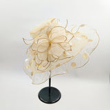 Kentucky Derby Hats Mesh Cap Wide Brim Hat