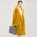 Full Length Faux Fur Coat
