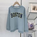 Diana Harvard Sweatshirt Gray Printing Women's round-Neck Sweatshirt