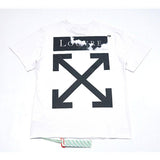 Off White T Shirt Cloud Arrow Short Sleeve Printed SummerUnisex Round Neck Tshirt Owt