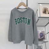 Diana Harvard Sweatshirt Gray Printing Women's round-Neck Sweatshirt