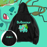 Men and Women Pokemon Pikachu Hoodie Anime Loose Shoulder Coat