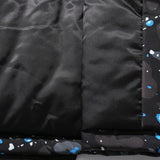 BAPE Varsity Jacket Shark Head Starry Sky Cotton-Padded Coat Men's Casual Jacket Coat Autumn and Winter