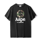 A Ape Print T Shirt