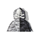 Shark Print Hoodie Multicolor Jacket Coat for Men and Women