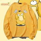 Men and Women Pokemon Pikachu Hoodie Pokémon Long Sleeve T-shirt