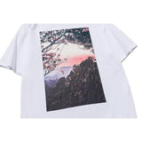 Fog T Shirt MultiLine Floral Printed Men's and Women's ShortSleeved Tshirt Fear Of God