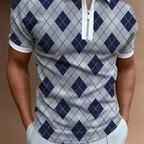 Polo Shirts Men's Polo Shirt Short-Sleeved T-shirt