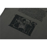 Men T Shirt Summer Casual Tops Cartoon Printed Short Sleeve T-shirt Men's round Neck Half Sleeve Harajuku Style Street Trendy Half Sleeve