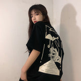 Cavempt Ce Lifecav @ Empt Umbrella Cartoon Japanese Fashion Ce Short Sleeve Men and Women