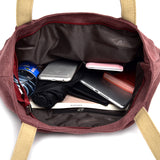 The Teacher Tote Fashion Women's Canvas Shoulder Bag Mori Style Large Capacity Totes Women's Handbag Artistic Casual Women's Bag