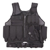 Tactics Style Men's Outdoor Vest Tactical Vest Training Vest Camouflage Breathable Workout Devices Tactics