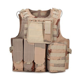 Tactics Style Men's Outdoor Vest Tactical Vest Tactical Vest Camouflage Vest Outdoor Combat