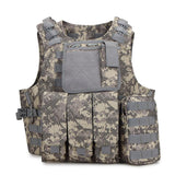 Tactics Style Men's Outdoor Vest Tactical Vest Tactical Vest Camouflage Vest Outdoor Combat