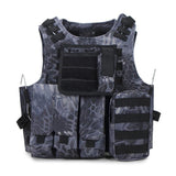 Tactics Style Men's Outdoor Vest Tactical Vest Tactical Vest Camouflage Vest Outdoor Combat