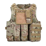 Tactics Style Men's Outdoor Vest Tactical Vest Tactical Vest Camouflage Vest Outdoor Combat