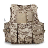 Tactics Style Men's Outdoor Vest Tactical Vest Tactical Vest Camouflage Vest Outdoor Combat