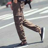 Baggy Cargo Pants for Men Overalls Men's Casual Pants Long Pants Student Straight Loose Trendy All-Match