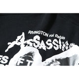 Rrr123 Sweatshirt Printing Crew Neck Casual Loose Sweater