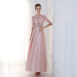 Prom Dresses Double-Shoulder Banquet Evening Dress Long Host Elegant Graceful Catwalk Waist-Tight Evening Dress for Women