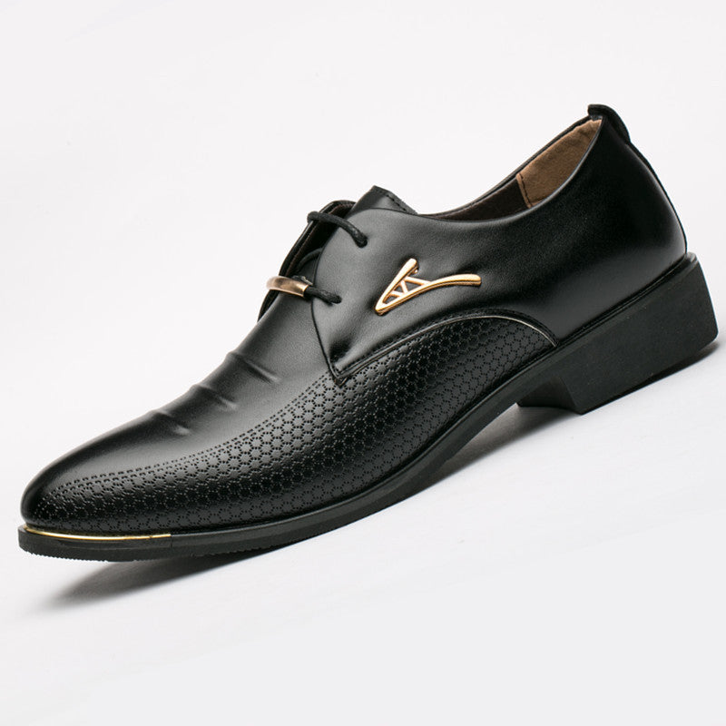 Indo Western Shoes Men's Leather Shoes Business British Style Autumn Leisure Men's Shoes Formal Leather Shoes