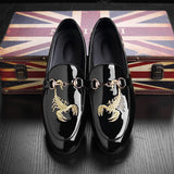 Indo Western Shoes Small Leather Shoes Men's Personality Embroidered Shoes Casual Men's Shoes