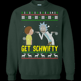 Black Christmas Sweater 3D Printed Crew Neck Sweatshirt Women