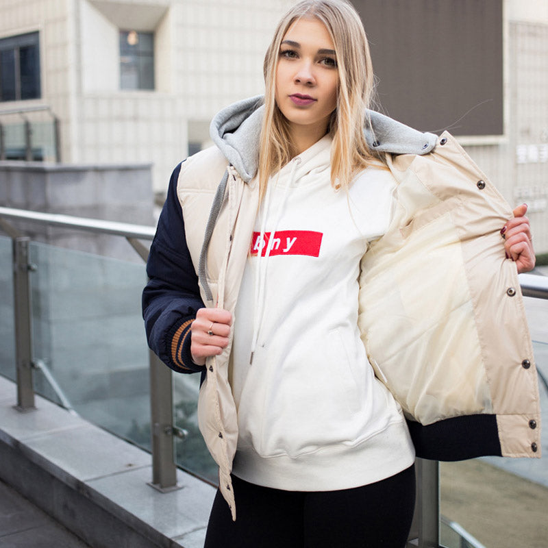 Yankee Letter Man Jacket Outfit Senior Jackets Varsity Baseball College Coat Winter Loose Jacket Coat Coat