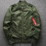 Men Fit Bomber Jacket Windbreaker Moto Street Coat Fall Jacket Baseball Uniform Embroidered Jacket Coat Trendy Men's Clothing