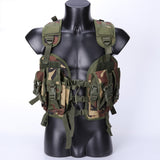 Tactics Style Men's Outdoor Vest Tactical Vest Multi-Functional Tactical Vest Field Bulletproof Camouflage Suit