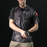 Tactics Style T Shirt for Men Men Summer Clothing Tactical Camouflage T-shirt